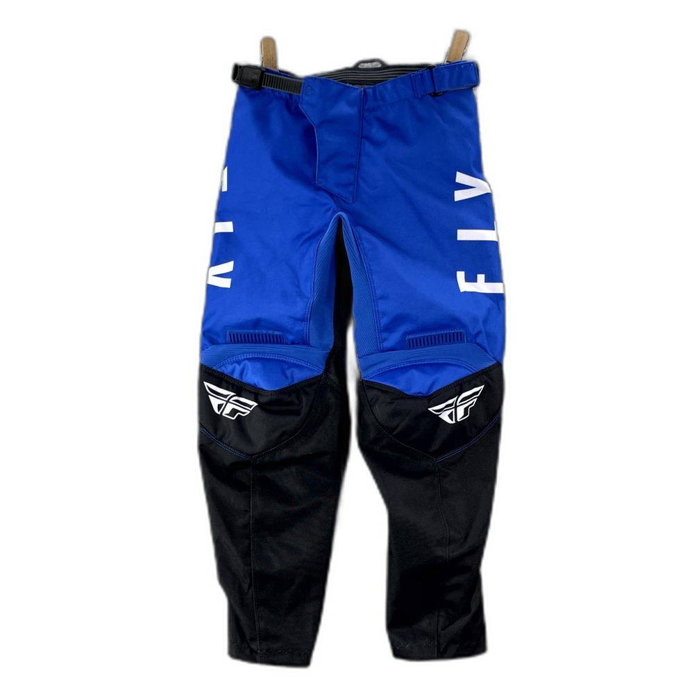 Fly Racing Motocross Pants Womens 24 Blue Black Riding Biker Athletic Sportswear